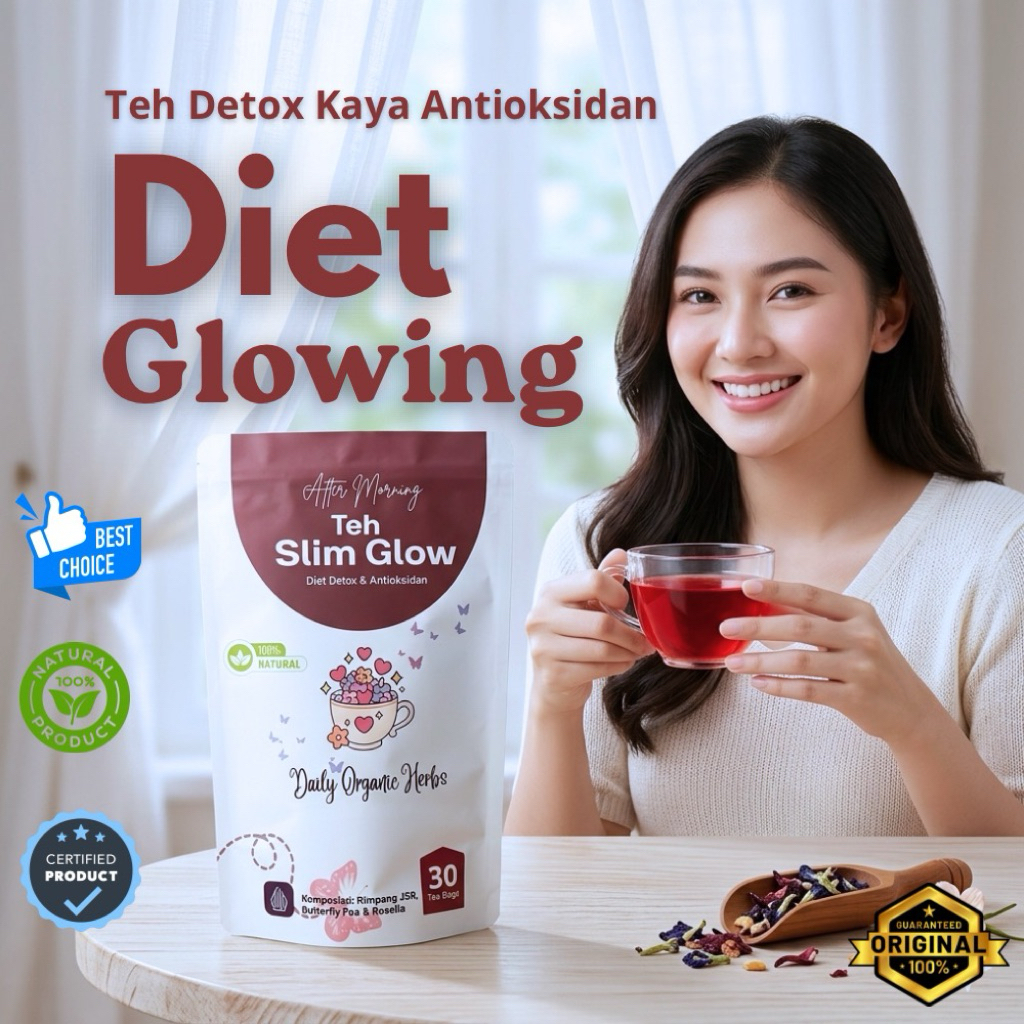 Teh Diet | Teh Diet Glowing | Teh Herbal Diet | Teh Kecantikan