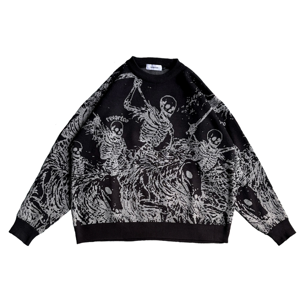 Revartco Crewneck Knitted - Nightcrawler