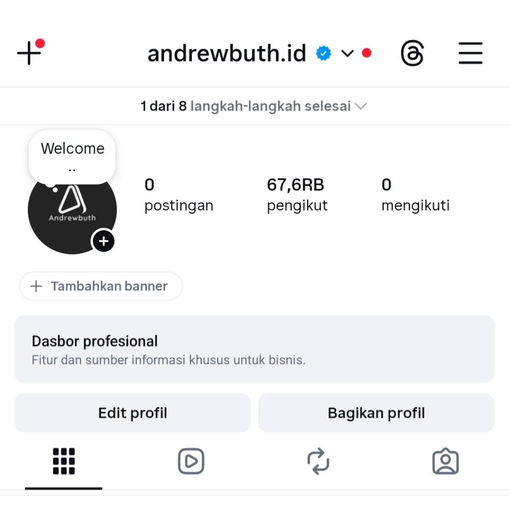 AKUN INSTAGRAM CENTANG BIRU VERIFIED SIAP PAKAI FOLLOWERS PERMANENT GARANSI 1 TAHUN