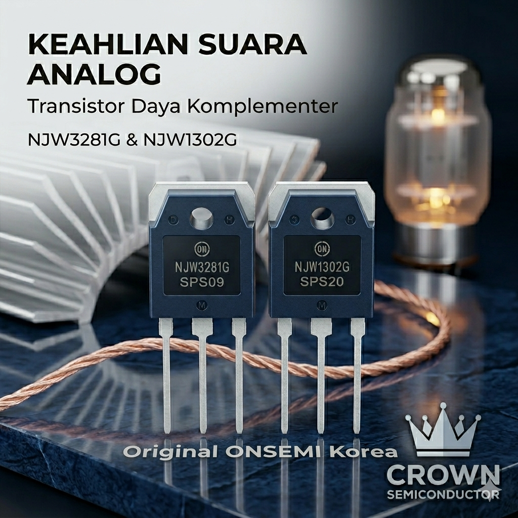 NJW1302G NJW3281G Original ON Semi Korea Transistor power audio 250V 15A 150W.