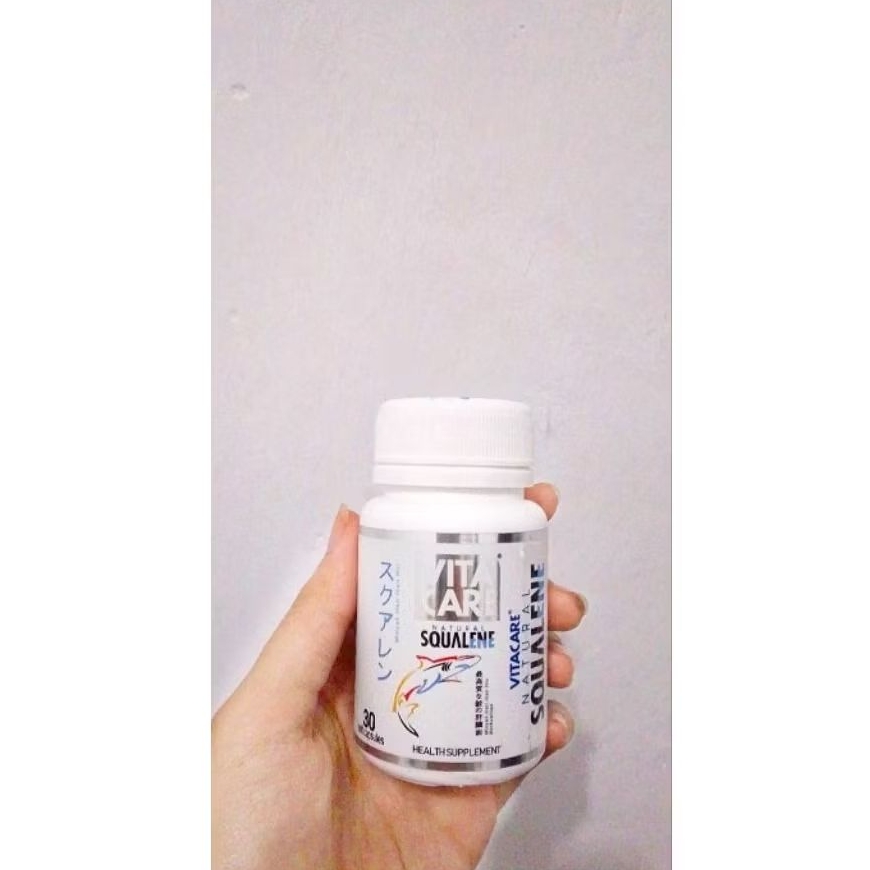 Vitacare Natural Squalene New Original Segel