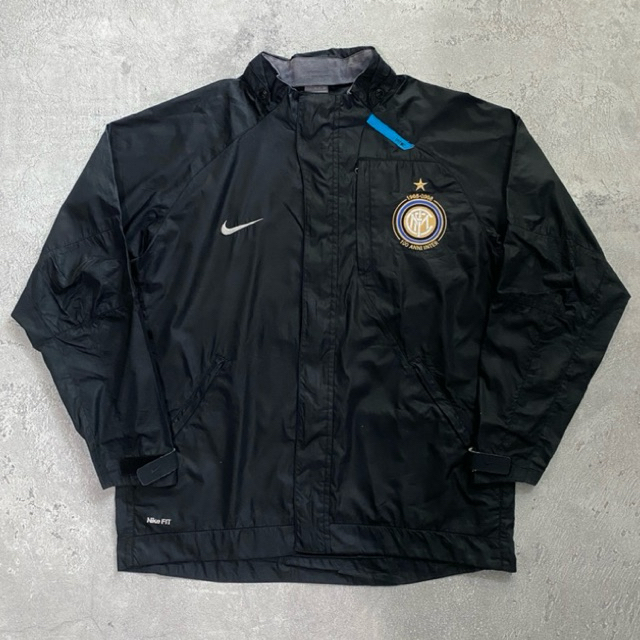 Nike 2007-2008 Inter Milan Hooded Rain  Anniversary Jacket