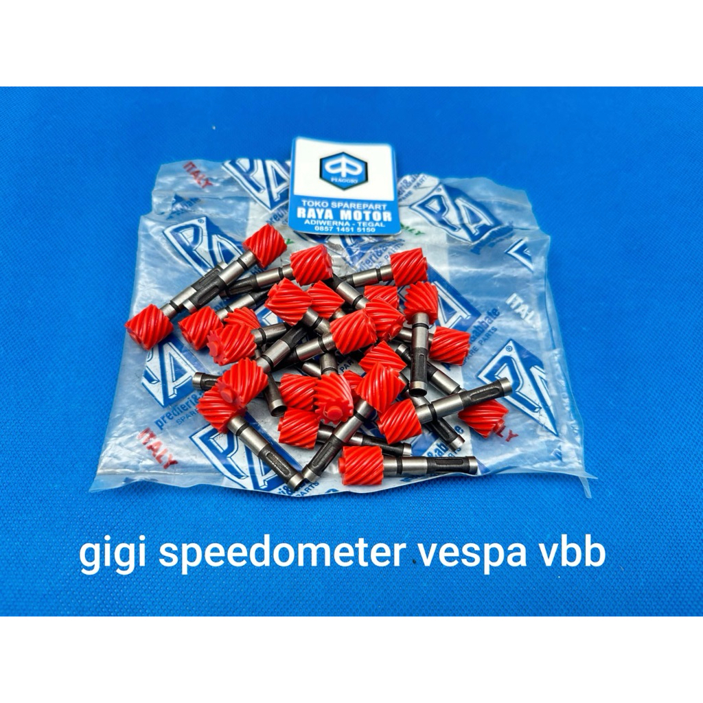 gigi nanas,gigi speedometer km vespa vbb original