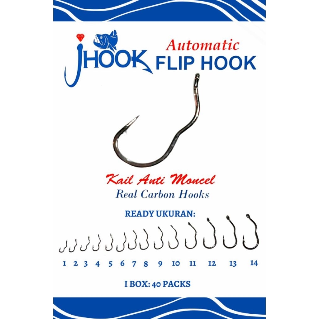 Kail Otomatis | Kail Jhook Flip Anti Mocel Carbon