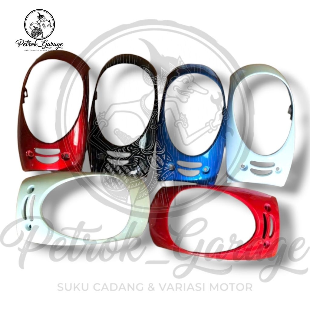Cover Panel Depan Scoopy FI 2013-2016 Bahan ABS Tebal, Presisi Tanpa Perlu Modifikasi