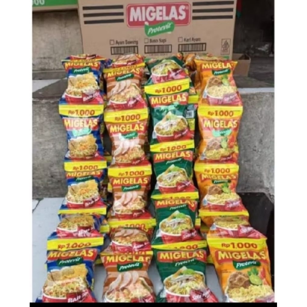 mie gelas harga grosir 1 renceng 10 bungkus