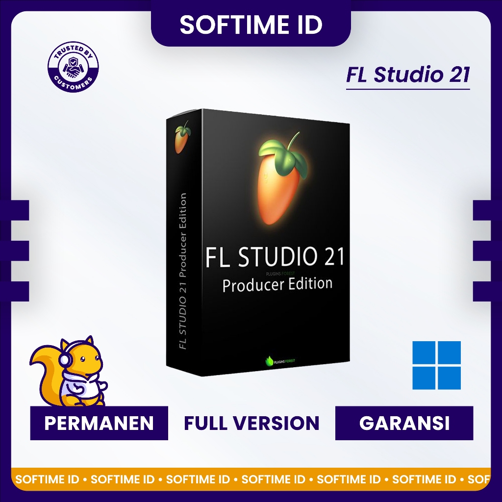FL Studio 21 - Image-Line Sudah Lisensi Permanen | Windows