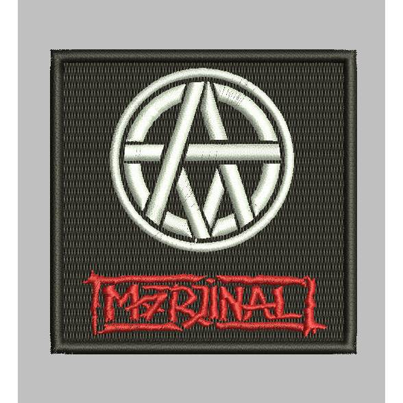 PATCH BORDIR MARJINAL BAND PUNK