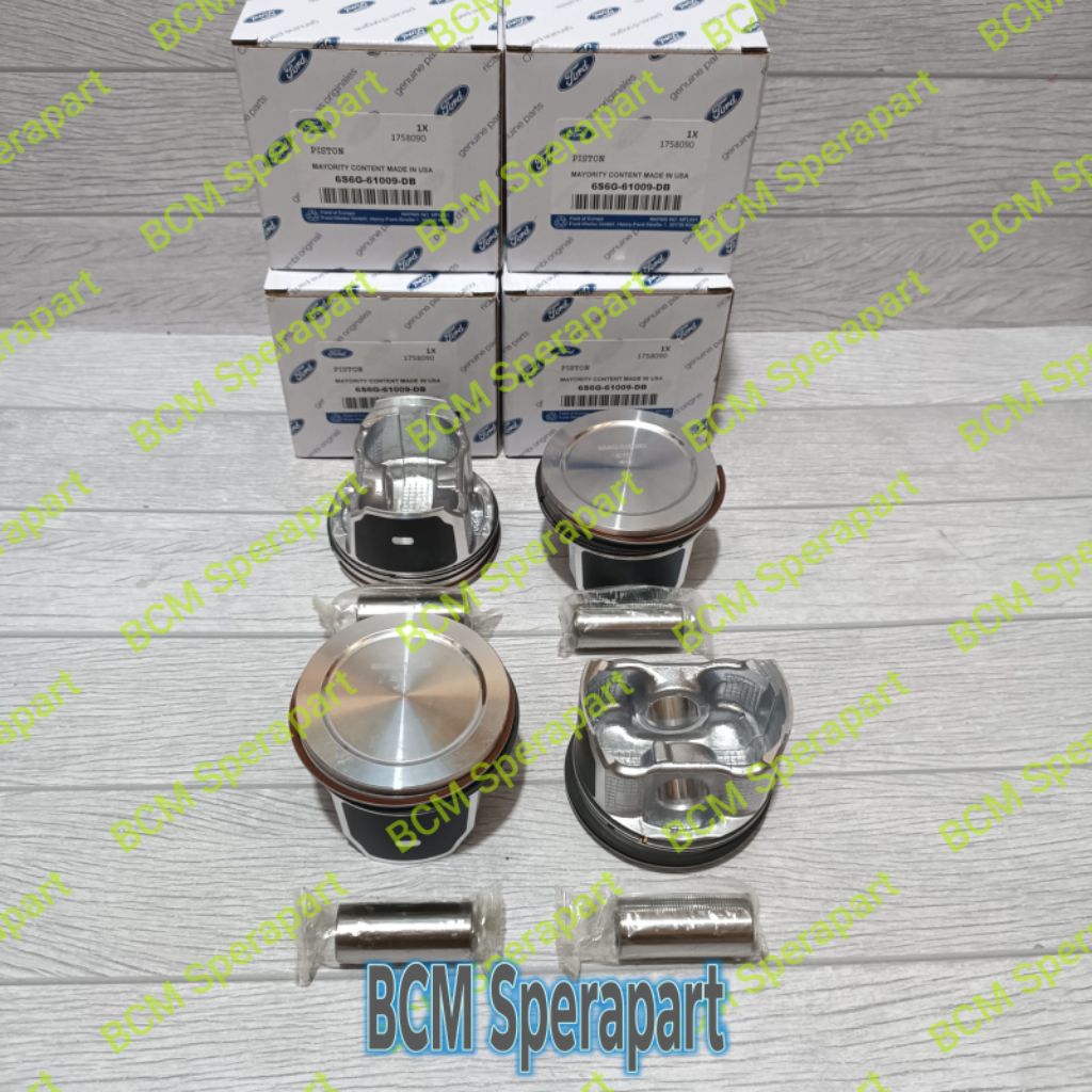 Piston Dan Ring Seher Set STD Standart Ford Fiesta 1.4 1.4cc Original Fomoco