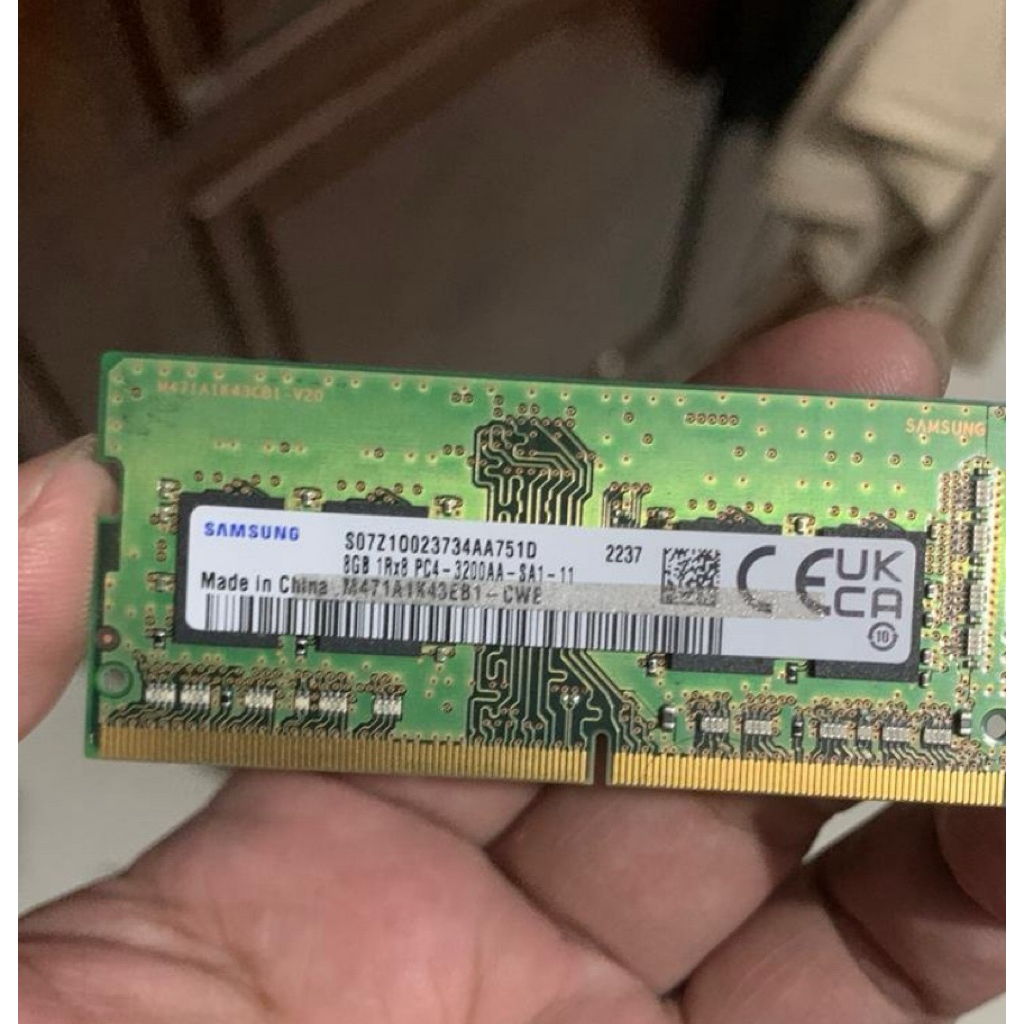 RAM SODIM DDR4 SAMSUNG 8GB 3200AA