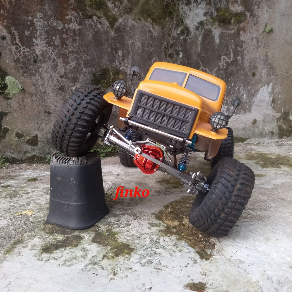 rc kit adventure 1/10, wb 33cm. spek didekripsi