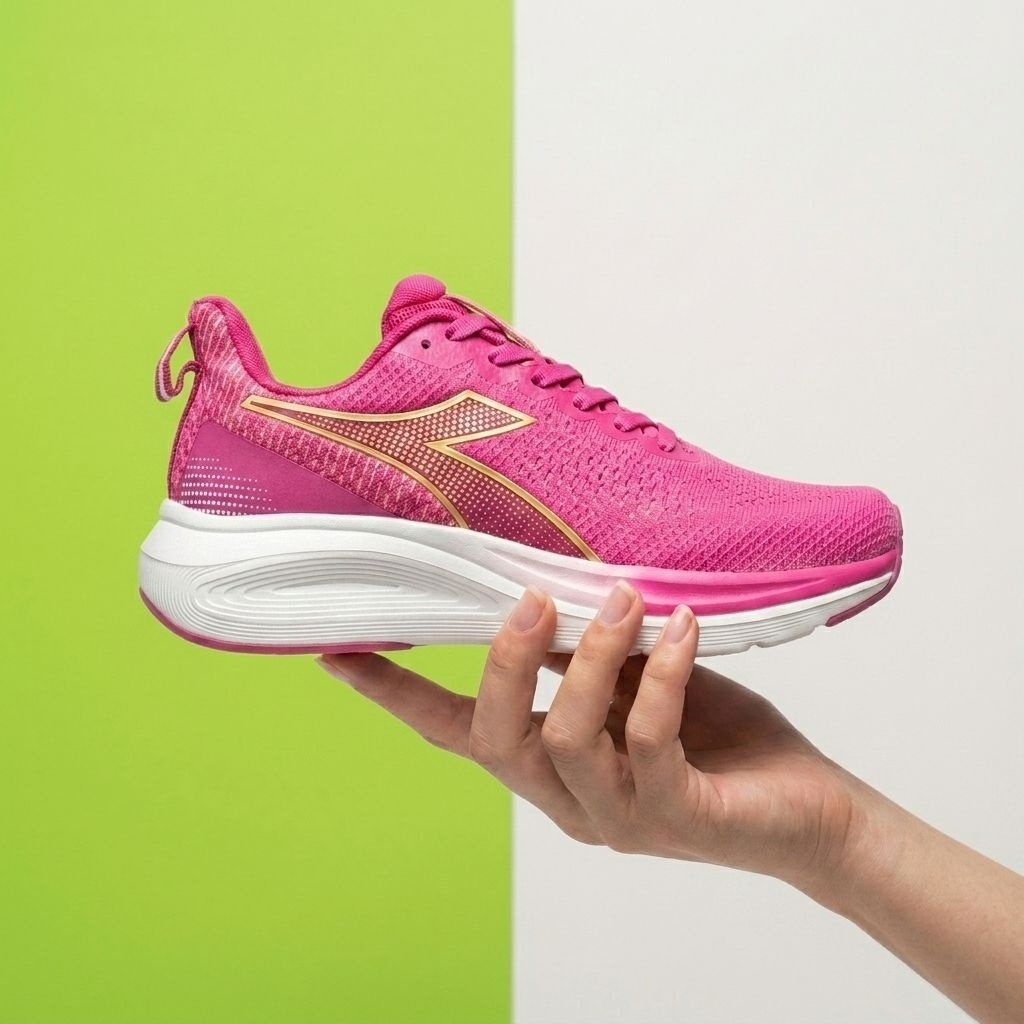 Sepatu Diadora Pecore Pink (Original)