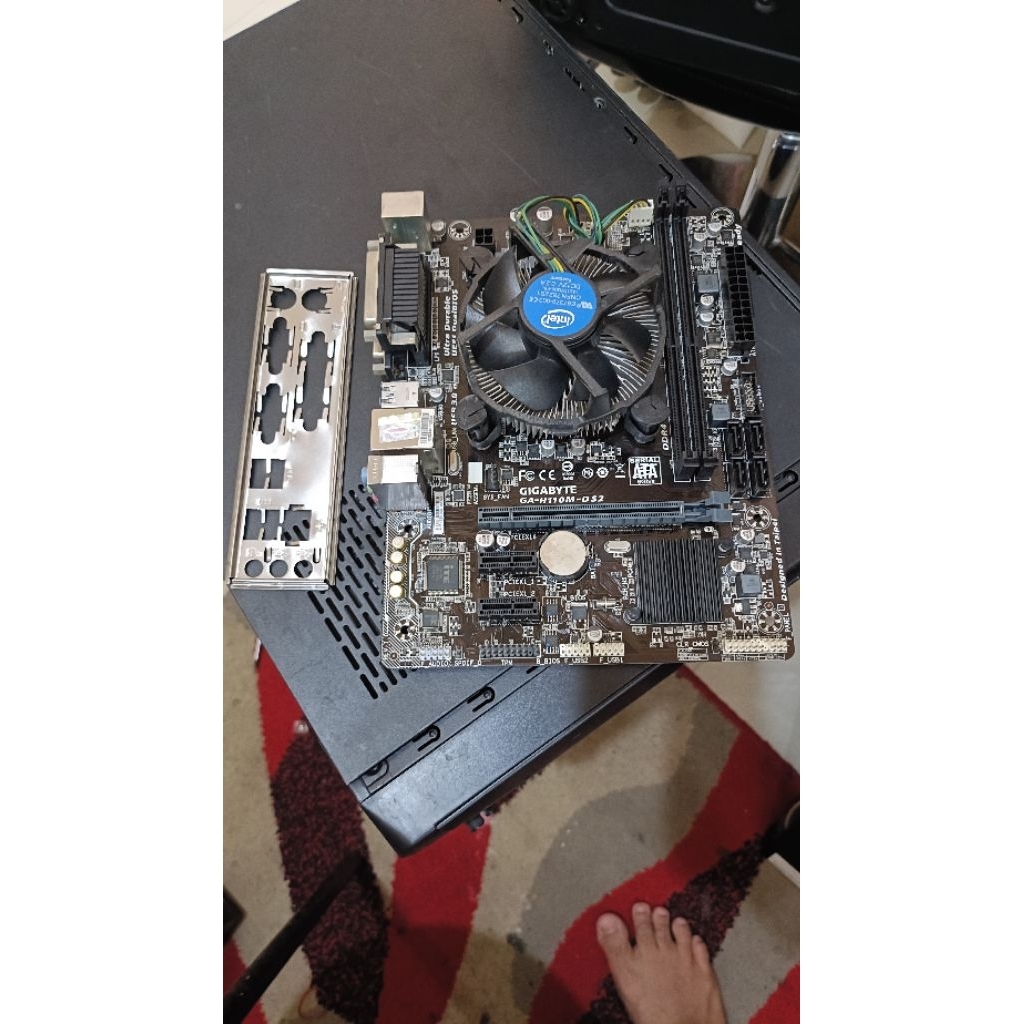 paket Mobo proc i5-7400 gigabyte