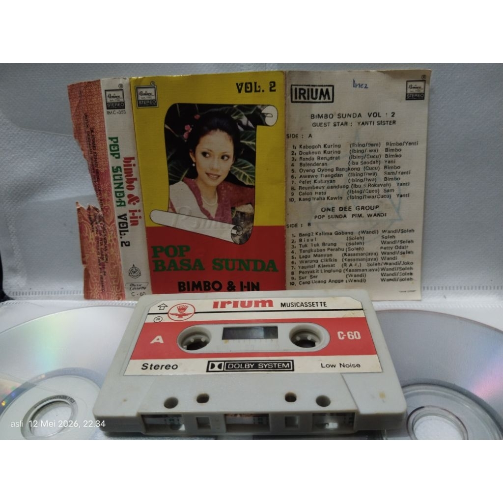 kaset pita BIMBO sunda - ONE DEE group (wandi) Pop sunda