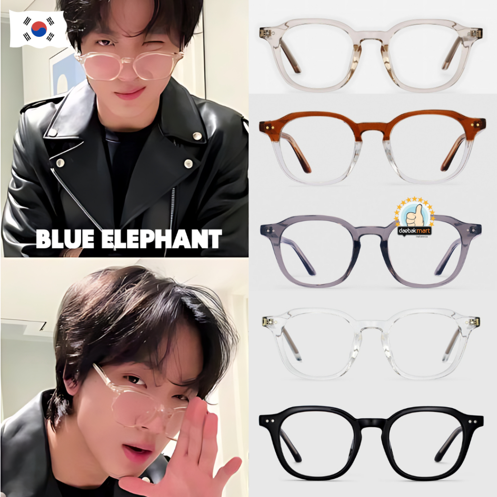 BLUE ELEPHANTxANDY Glasses 6 Colors Haechan's NCT Pick