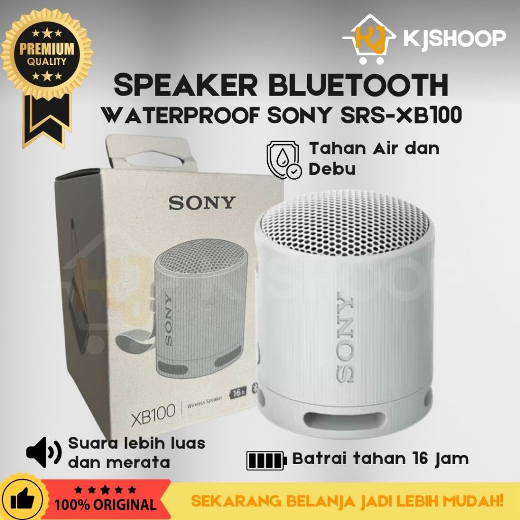SPEAKER BLUETOOTH SONY SRS-XB100 WATERPROOF