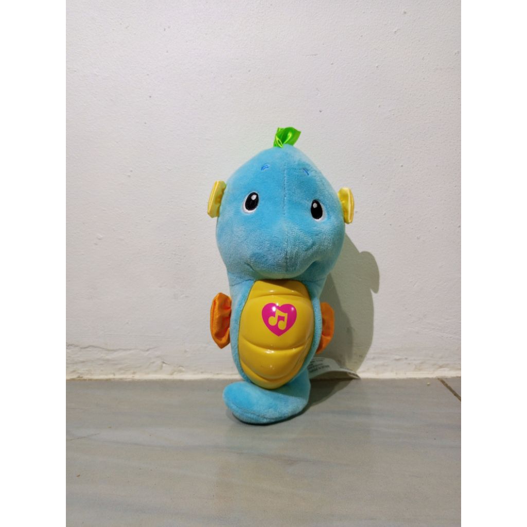 Boneka Kuda Laut,Mainan anak berbentuk Kuda laut merk Fisher Price PRELOVED LIKENEW
