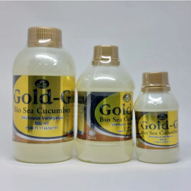 Ekstrak Gamat Laut Premium GOLD G Jelly Gamat