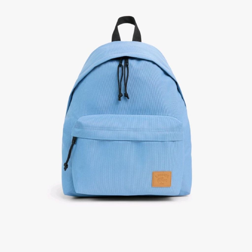 Lacoste Unisex Casual Croc Backpack Tas Ransel Pria / Wanita - Blue