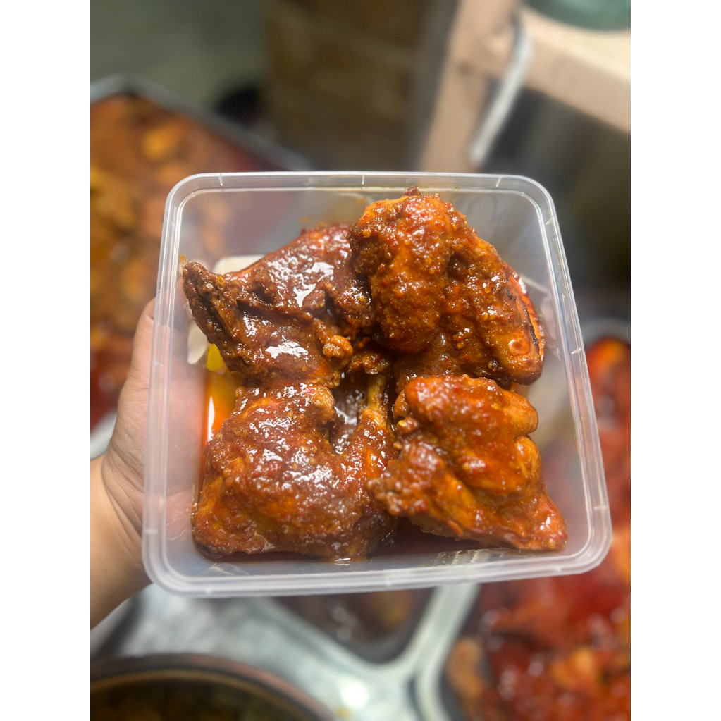 Ayam Bakaran Pedas Manis + Sambal