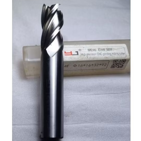 End Mill HSS 16mm 4f baru