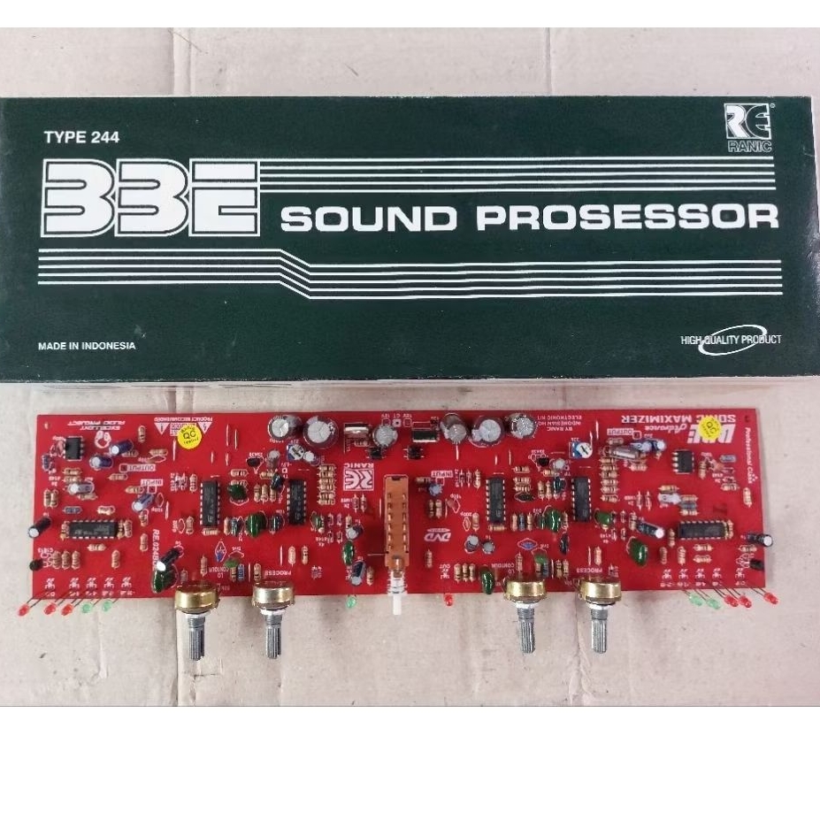 Kit BBE bass boster expander sound processor ( 244 )