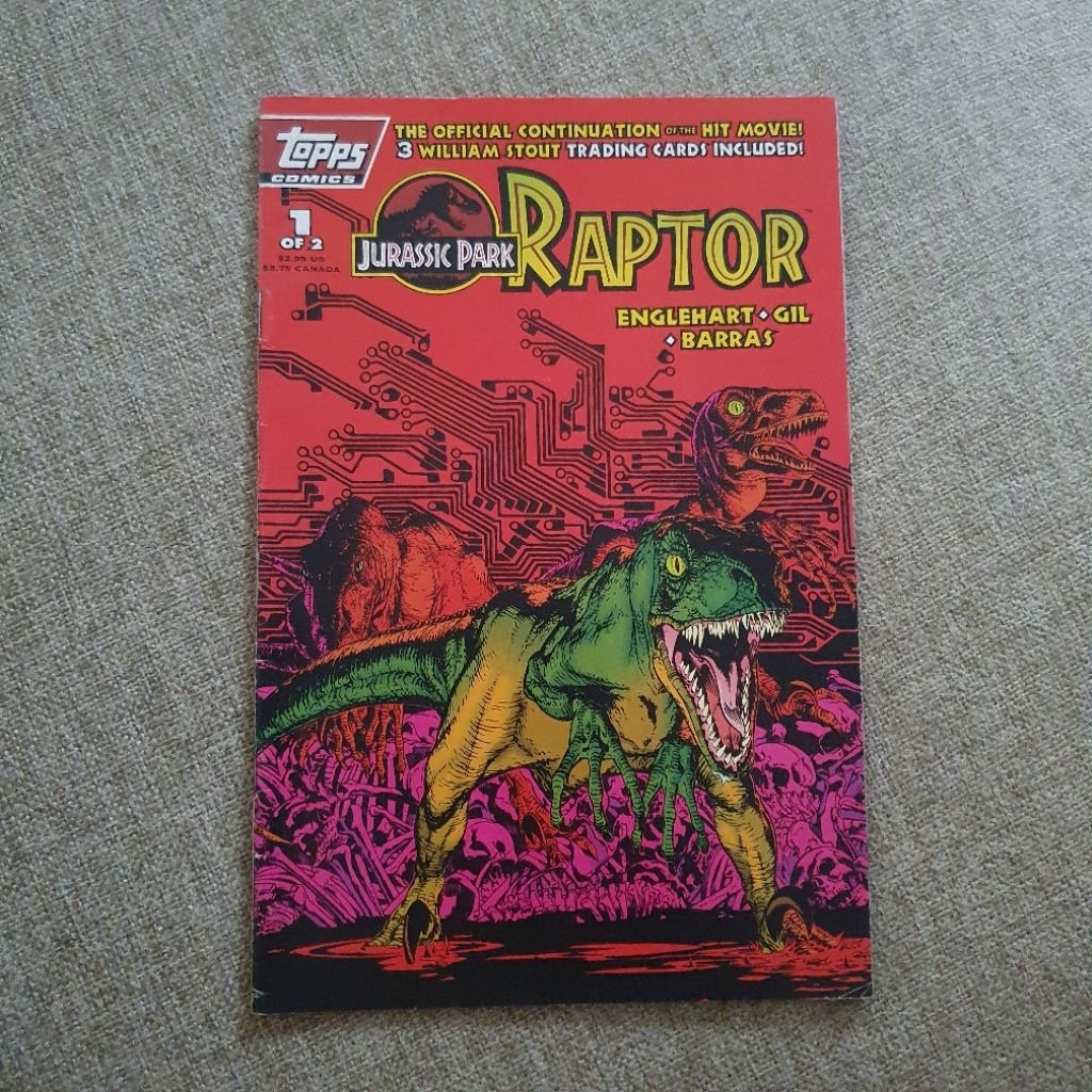 Komik Jurassic Park  Raptor #1 Bonus Comic Zorro #0