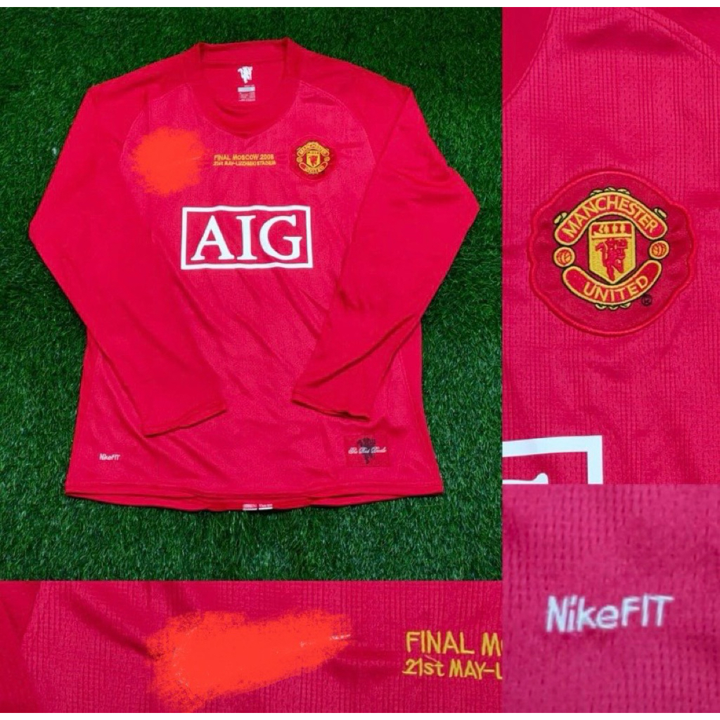 Jersey Kaos Baju Bola MU Man Mancester Manchester Utd United Home Away 3rd Third  Retro Klasik Class