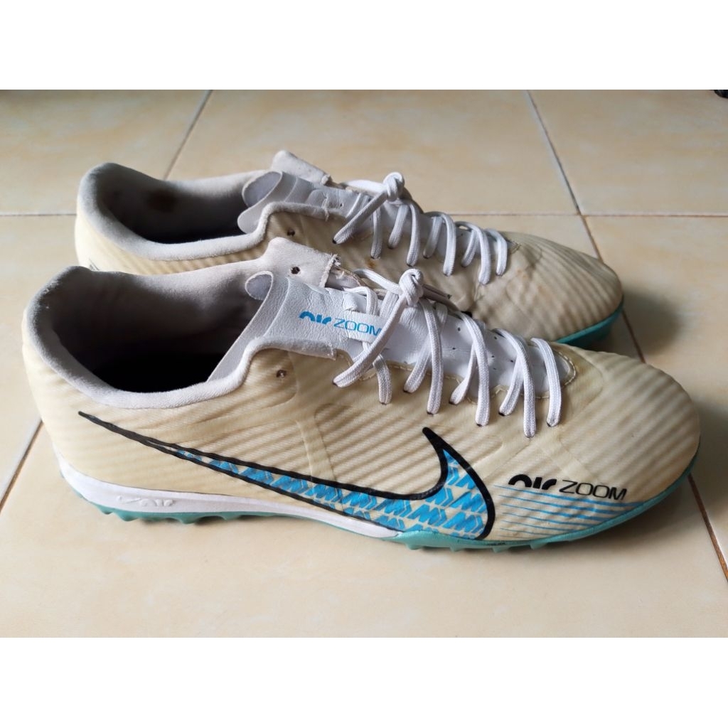 Sepatu Bola Minisoc Second Nike Mercurial Air Zoom Vapor 15 Academy Minus Sariawan Size 41 Insole 26