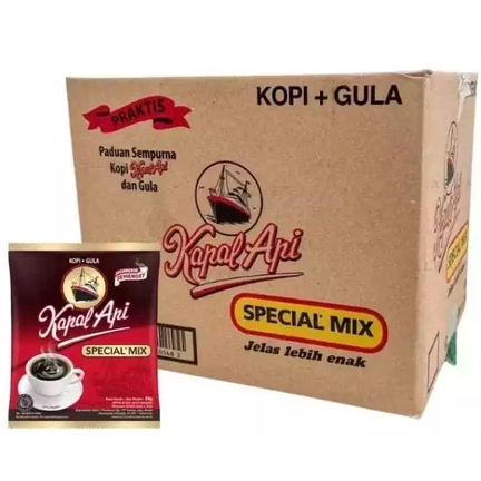 Kopi Kapal Api Mix 1 Dus 12 Renceng