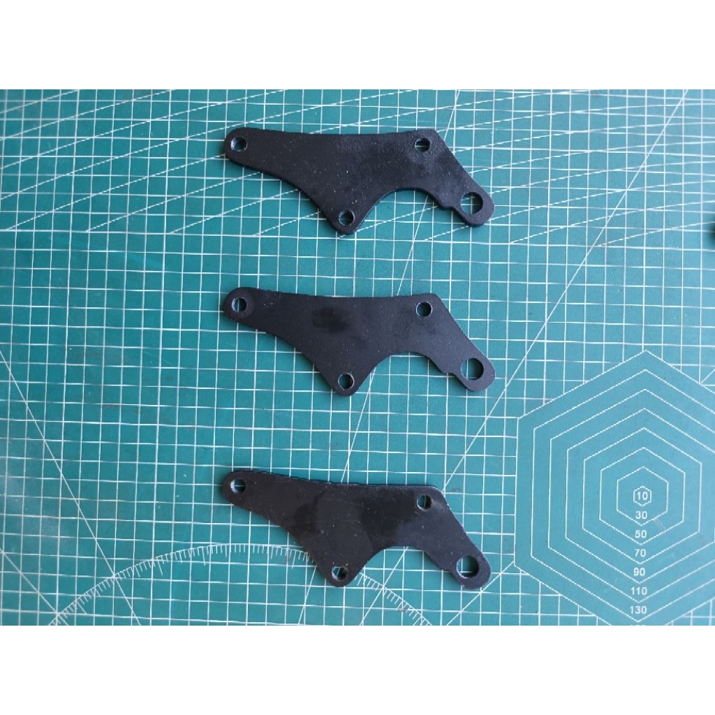 braket kaliper Supra 125 PNP disk 300 mm