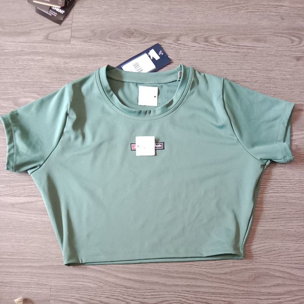 Crop R Top Lux Bold Green