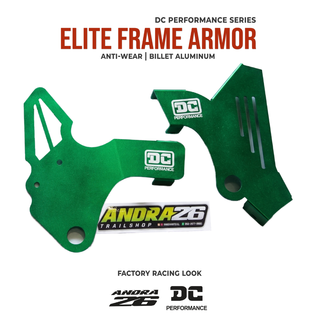 Frame Guard DC Performance KLX 150 140 CRF 150 Pelindung Rangka Billet CNC Original Premium