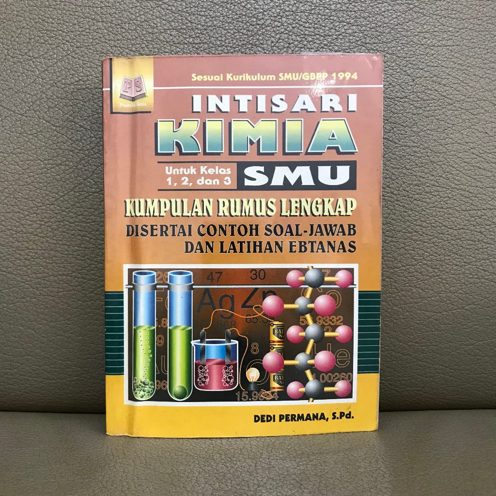 Preloved Intisari Kimia SMU/SMA/MA - Pustaka Setia