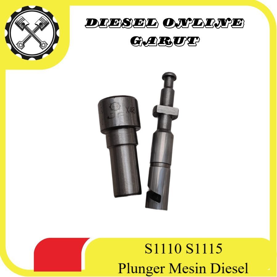 S1110-S1115 Plunger Fuel Pump Plunger Mesin Diesel Plunger DongFeng 20Hp-24Hp JF