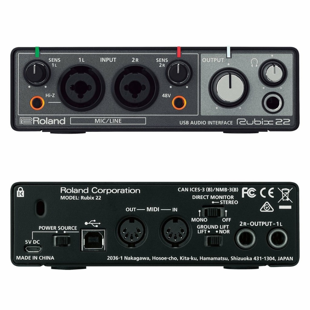 Roland rubix22 USB Audio Interface
