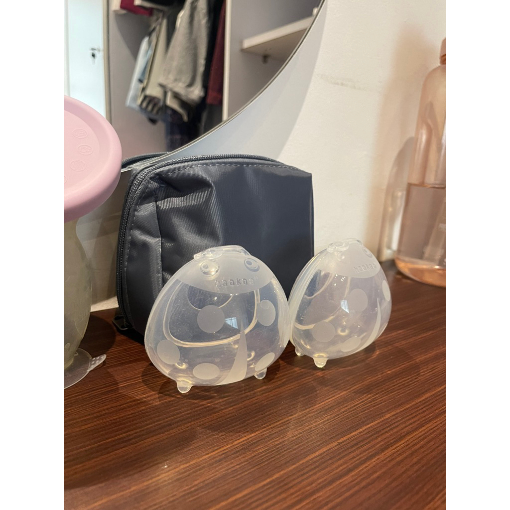 PRELOVED Haakaa Ladybug milk collector milkshell silicone pump penampung asi