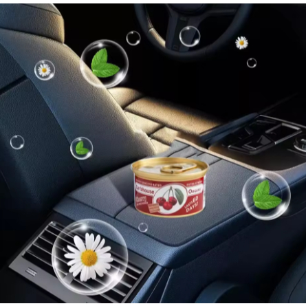 Penyegar Udara Mobil Aroma Permen Karet Kaleng Organik Penghilang Bau Aroma Penting Tahan Lama Yang 