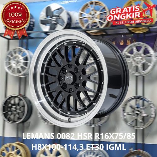 VELG MOBIL CELONG HSR LEMANS R16 MODEL BBS COCOK MOBIL JAZZ SWIFT RAIZE MARCH VIOS DLL