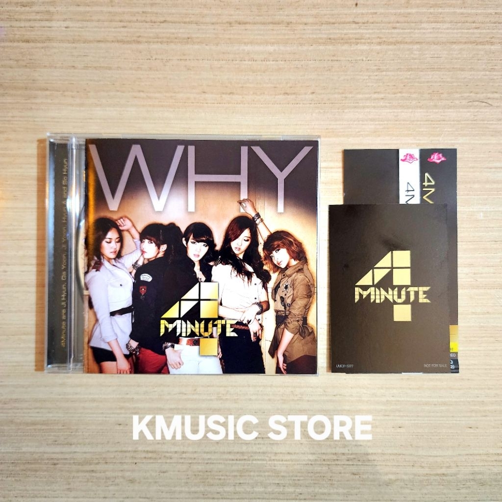 4MINUTE ALBUM WHY Full set