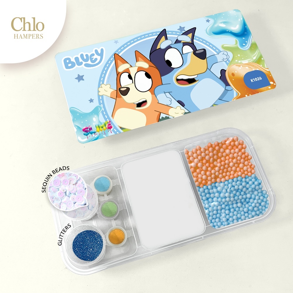 Souvenir Ulang Tahun Anak Mainan Sensory Bluey ( Bingo / Coloring / Clay / Totebag / Slime )