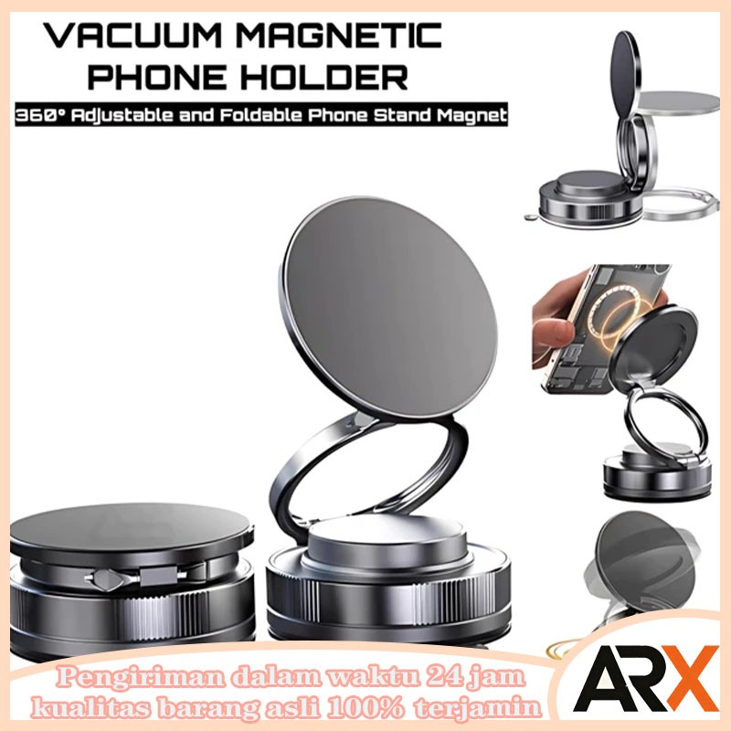 Dudukan HP Magnetik Mobil Dudukan HP Magnetik Mini Mobil Dudukan HP Mobil Vakum Hisap Serbaguna Puta