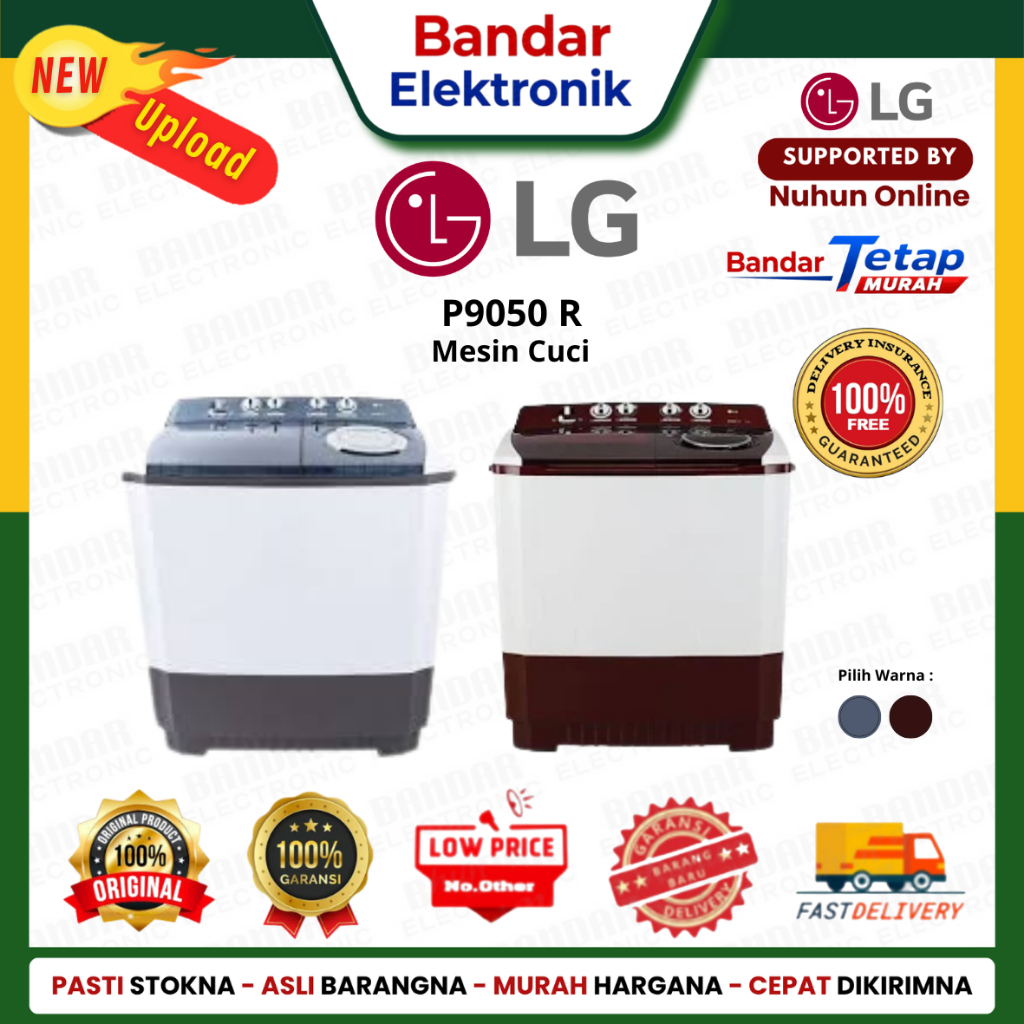 LG Mesin Cuci P 9050 R 2 Tabung