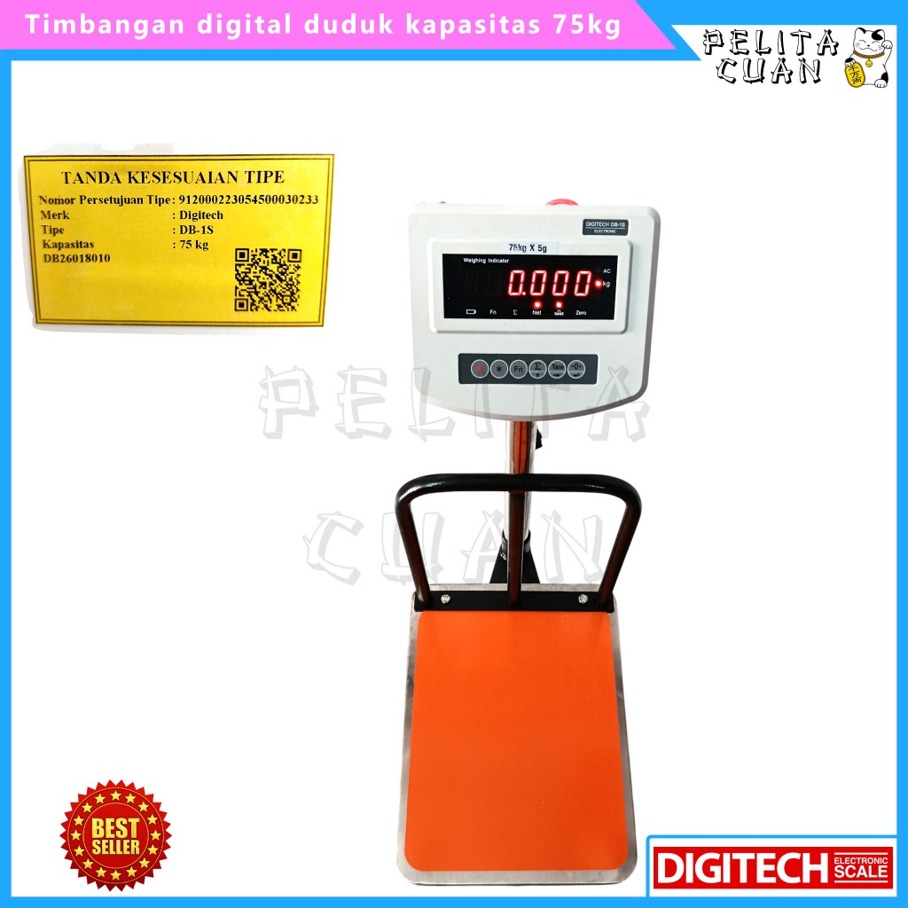 Timbangan Duduk Digitech 75 KG Timbangan Duduk Digital
