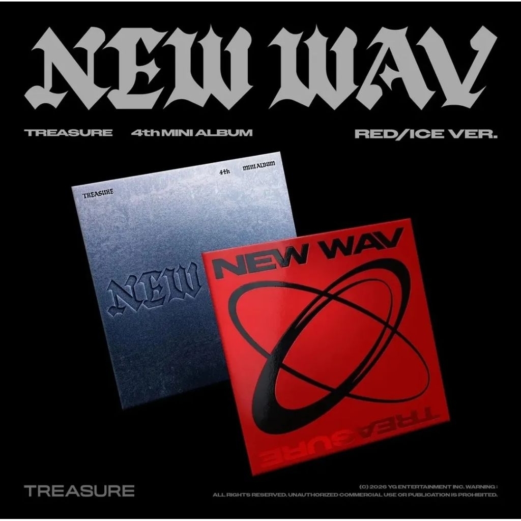 [PO] TREASURE - 4th Mini Album [NEW WAV]