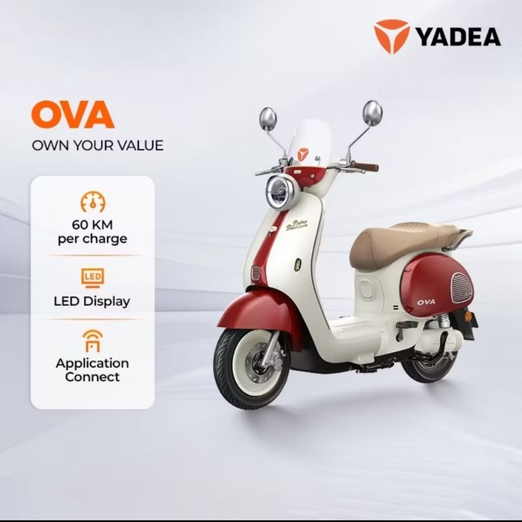 SEPEDA LISTRIK LISTRIK YADEA OVA TERMURAH
