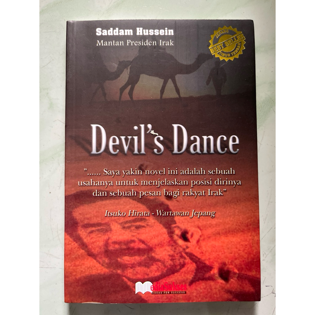BUKU SADDAM HUSSEIN MANTAN PRESIDEN IRAK DEVIL’S DANCE