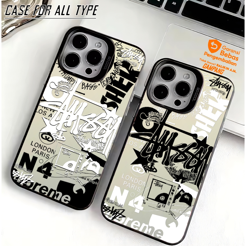 CASE IMD HOLOGRAM ITEL A50 A60 A60S A70 A80 CITY 100 P55 5G P55 NFC P55 4G S23 S23 VISION Motif STUS
