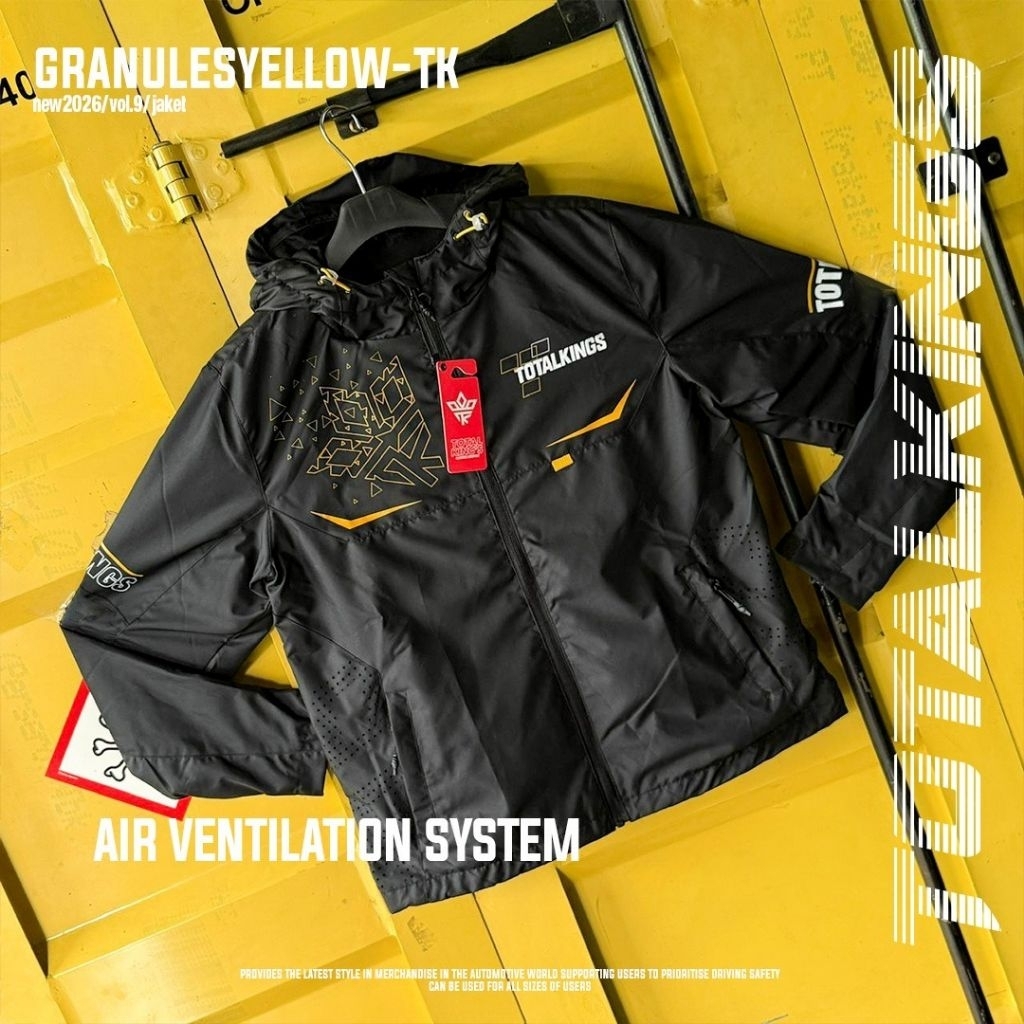 JAKET TOTAL KINGS GRANULES YELLOW VOL 9 2K26