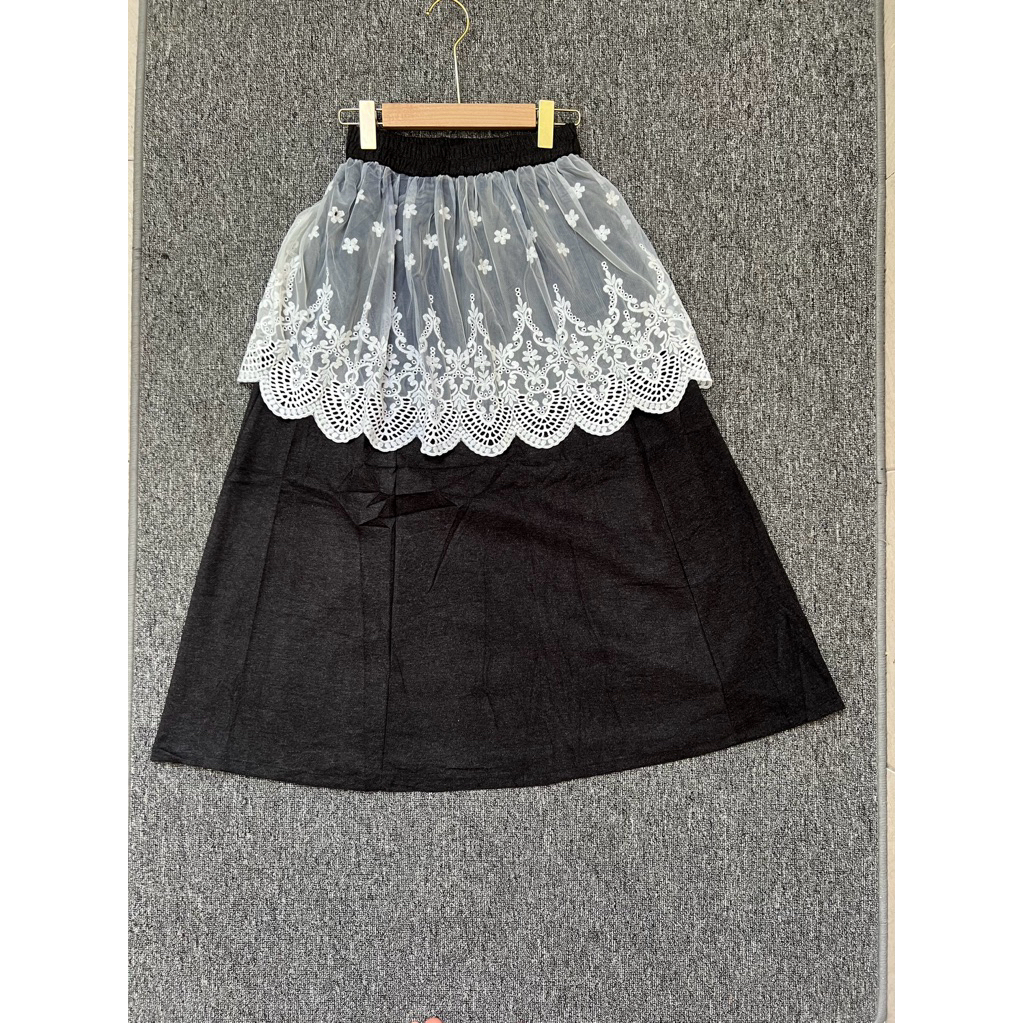 ROK Premium bahan suede rempel